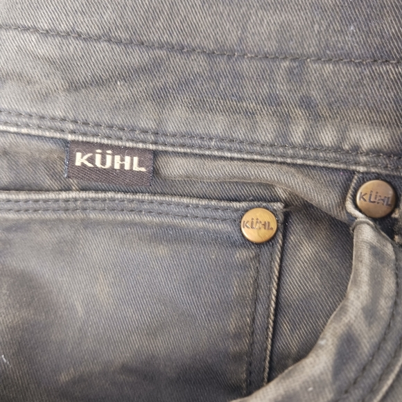 Kuhl Vintage Patina Dye Pants Men’s 34x30 Brown Hiking Outdoor - Picture 9 of 13